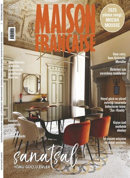 Maison Francaise Turkiye – Subat 2025 Cover