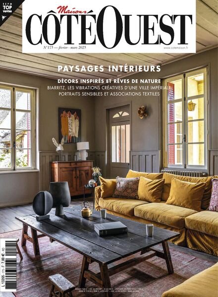 Maisons Cote Ouest – Fevrier-Mars 2025 Cover