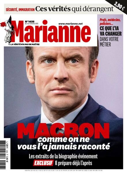 Marianne – 6 Fevrier 2025 Cover