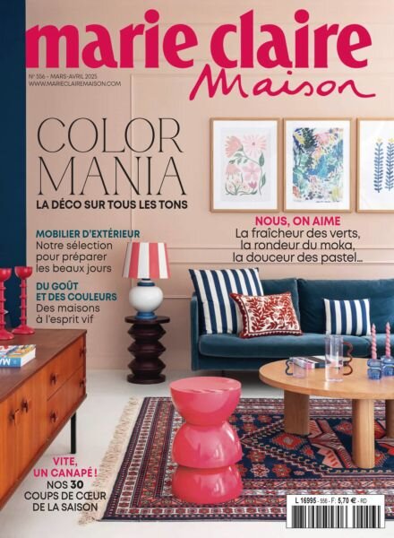 Marie Claire Maison France – Mars-Avril 2025 Cover