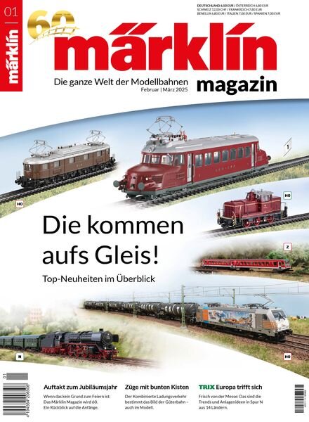 Marklin Magazin – Februar-Marz 2025 Cover