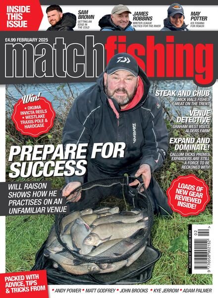 Match Fishing – February 2025 Cover