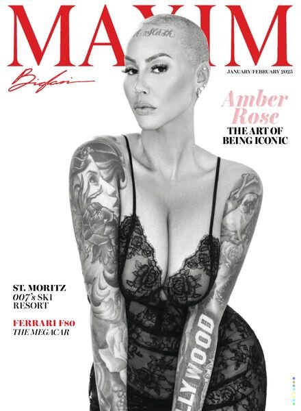 Maxim USA – January-February 2025 Cover