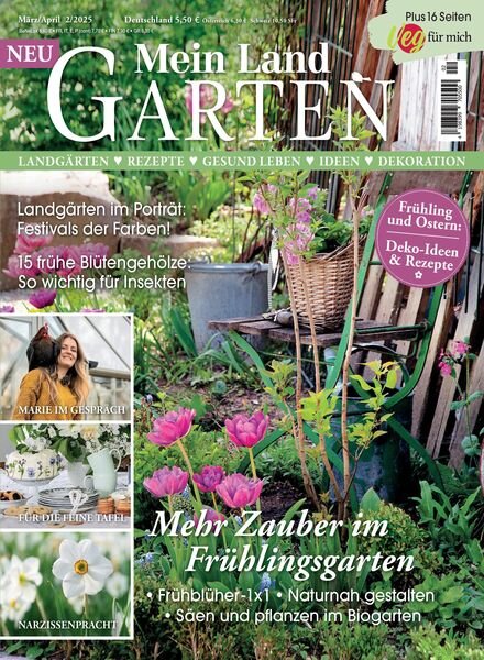 Mein Landgarten – Februar 2025 Cover