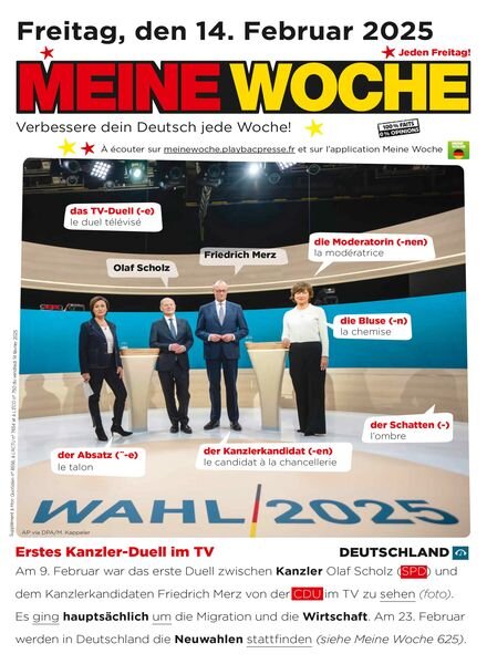 Meine Woche – 13 Februar 2025 Cover