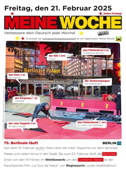 Meine Woche – 20 Februar 2025 Cover