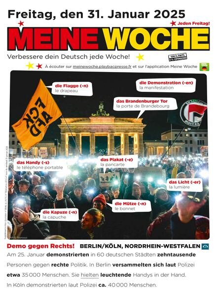 Meine Woche – 31 Januar 2025 Cover
