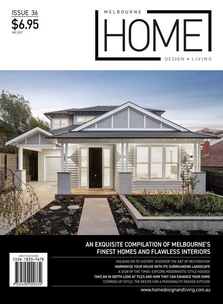 Melbourne Home Design + Living – Issue 36 2025 Cover