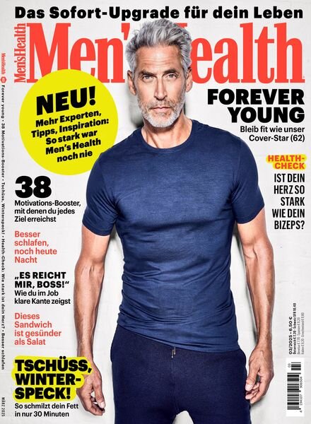 Men’s Health Germany – Marz 2025 Cover
