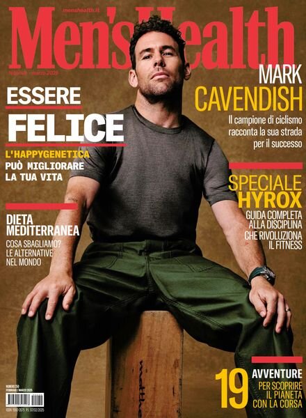 Men’s Health Italia – Febbraio-Marzo 2025 Cover