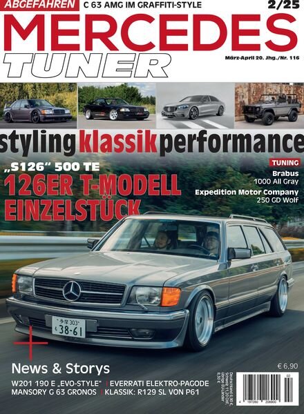 Mercedes Tuner – Marz-April 2025 Cover