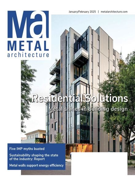 Metal Architecture – January-February 2025 Cover