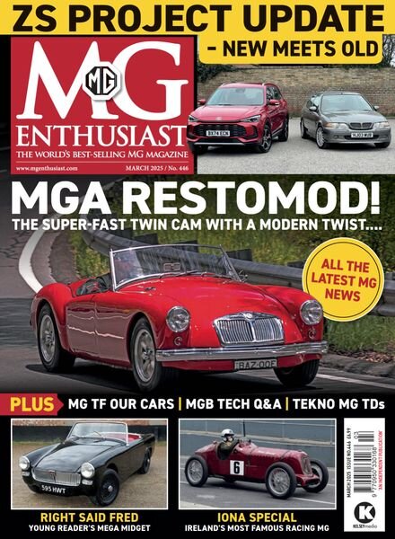 MG Enthusiast – March 2025 Cover