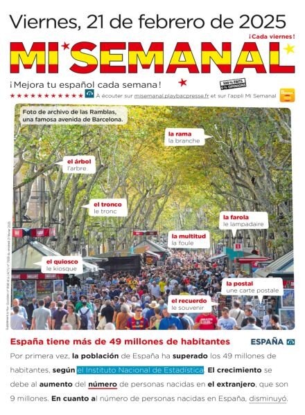 Mi Semanal – 21 Febrero 2025 Cover