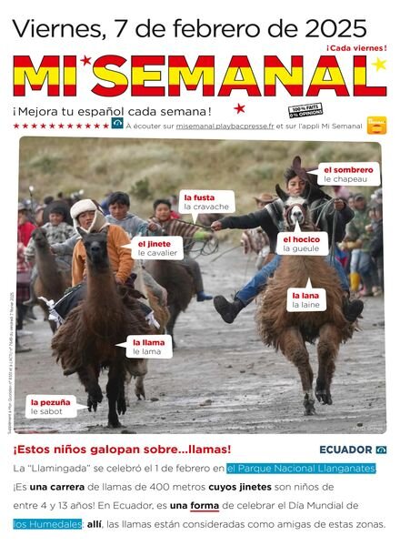 Mi Semanal – 7 Febrero 2025 Cover