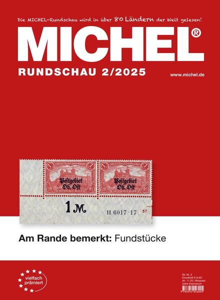 Michel-Rundschau – Februar 2025 Cover