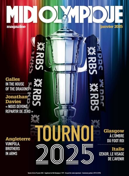 Midi Olympique Magazine – Janvier 2025 Cover