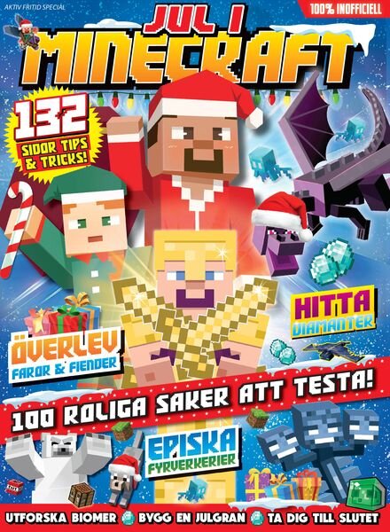 Minecraft Sverige – Januari 2025 Cover