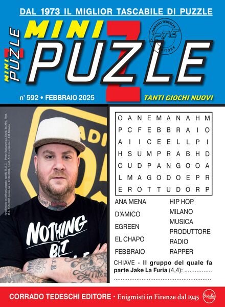Mini Puzzle – Febbraio 2025 Cover