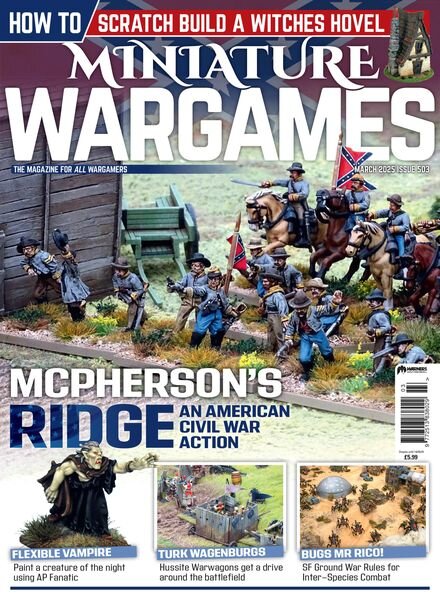 Miniature Wargames – March 2025 Cover
