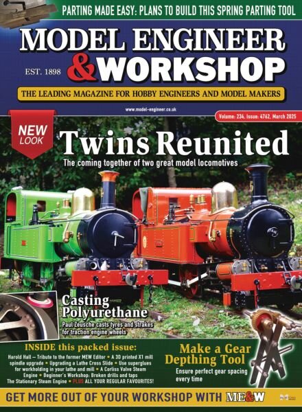Model Engineer & Workshop – March 2025 Cover