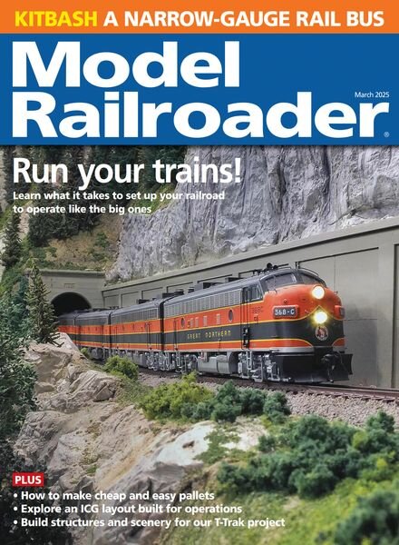 Model Railroader – March 2025 Cover