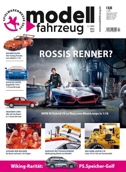 Modell Fahrzeug – Marz-April 2025 Cover