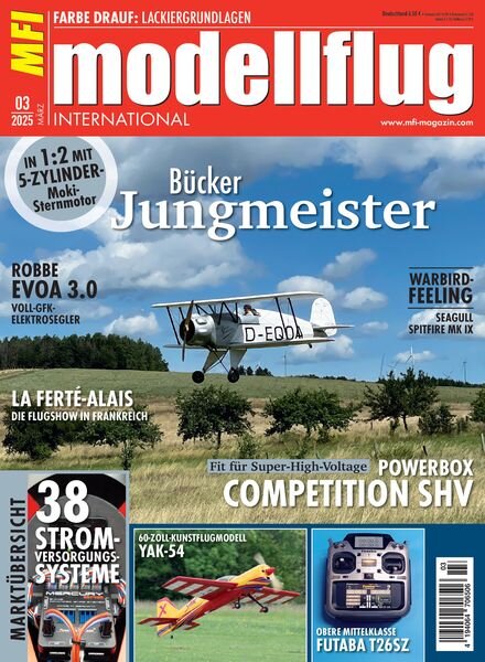 Modellflug International – Marz 2025 Cover