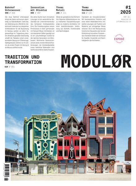 Modulor – Februar 2025 Cover