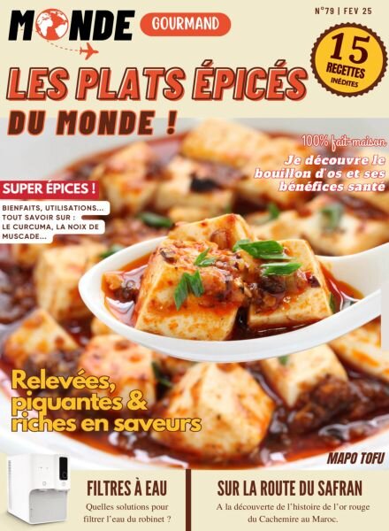 Monde Gourmand – Fevrier 2025 Cover