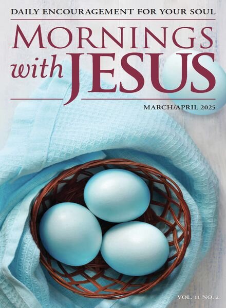 Mornings with Jesus – March-April 2025 Cover
