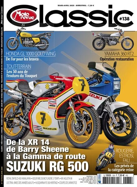 Moto Revue Classic – Mars-Avril 2025 Cover