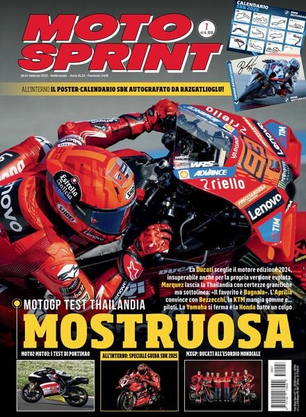 Moto Sprint – 18 Febbraio 2025 Cover