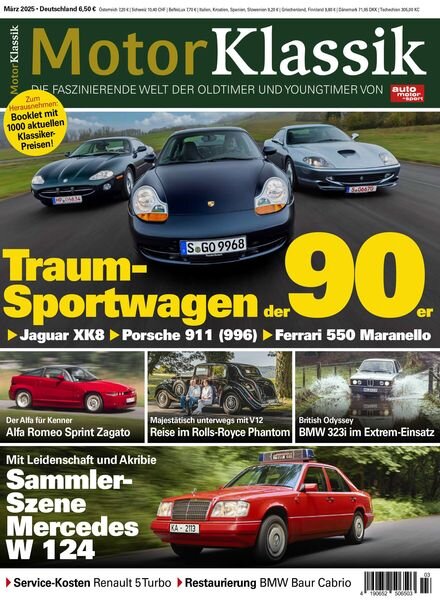 Motor Klassik – Marz 2025 Cover
