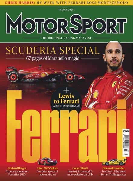 Motor Sport Magazine – March 2025 Cover