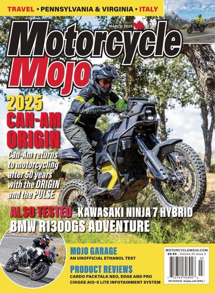 Motorcycle Mojo – March 2025 Cover