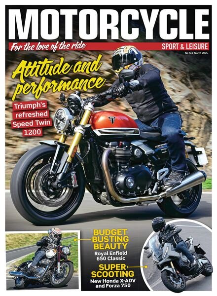 Motorcycle Sport & Leisure – March 2025 Cover