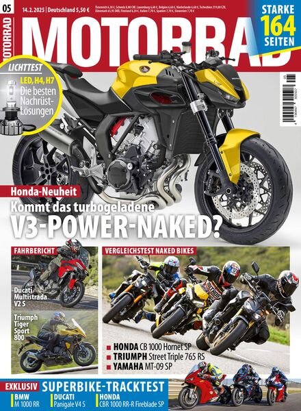 Motorrad – 13 Februar 2025 Cover