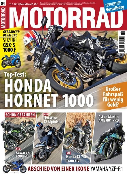Motorrad – 30 Januar 2025 Cover