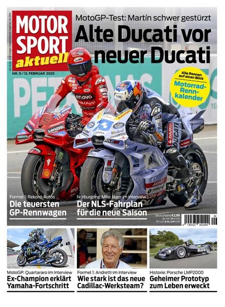 Motorsport aktuell – 11 Februar 2025 Cover