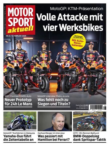 Motorsport aktuell – 4 Februar 2025 Cover