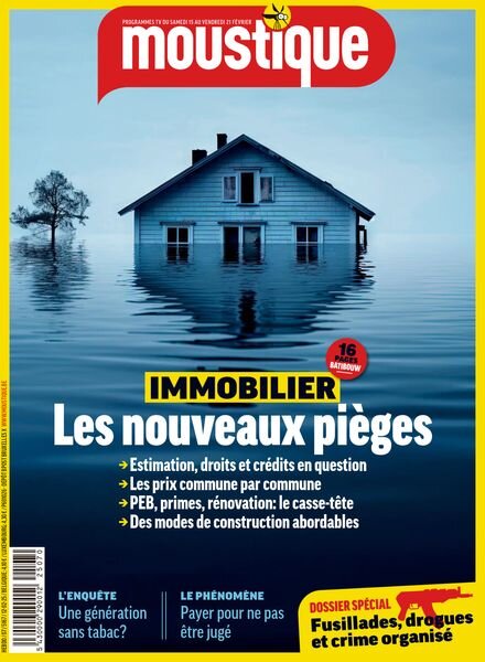 Moustique Magazine – 12 Fevrier 2025 Cover