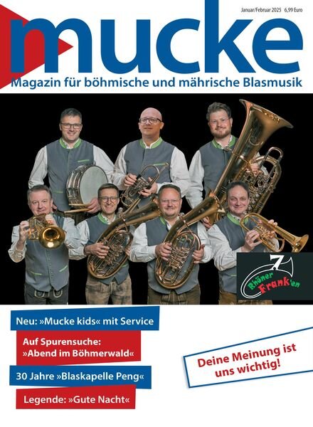 Mucke – Januar Februar 2025 Cover