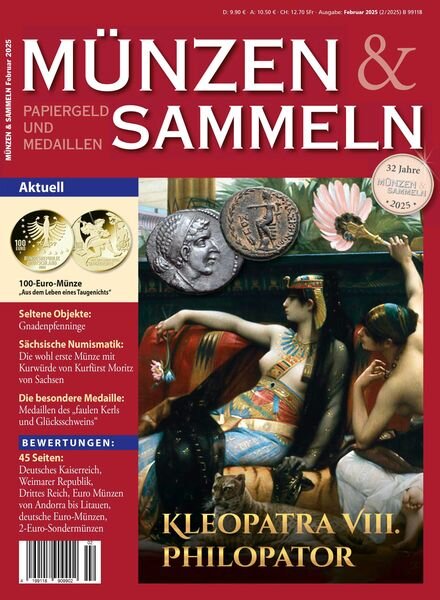 Munzen & Sammeln – Februar 2025 Cover