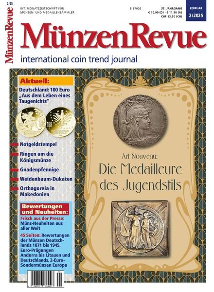 MunzenRevue – Februar 2025 Cover