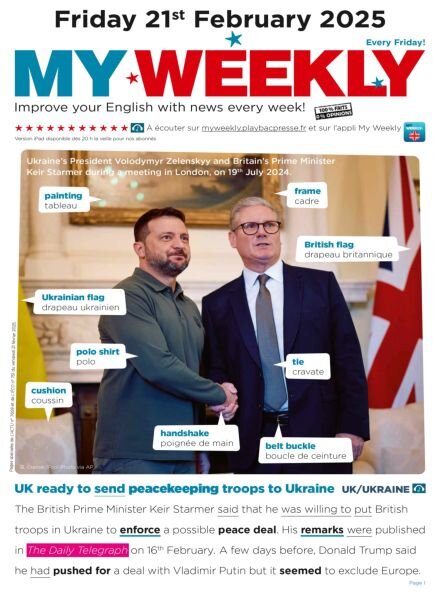 My Weekly fr – 21 Fevrier 2025 Cover