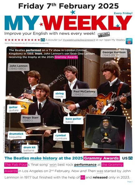 My Weekly fr – 7 Fevrier 2025 Cover