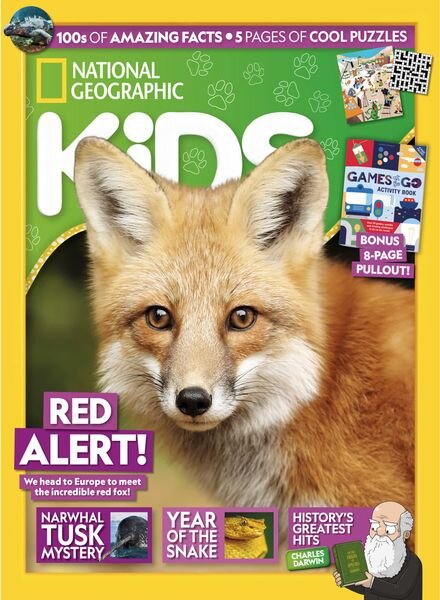 National Geographic Kids Australia – Issue 120 2025 Cover
