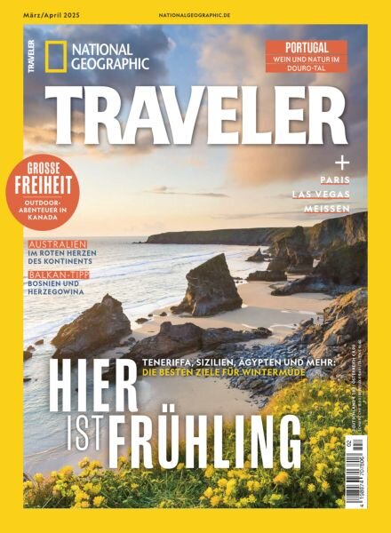 National Geographic Traveler Germany – Marz-April 2025 Cover