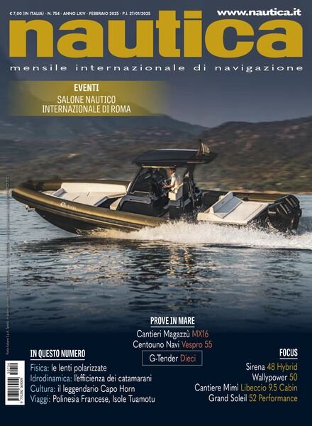 Nautica – Febbraio 2025 Cover
